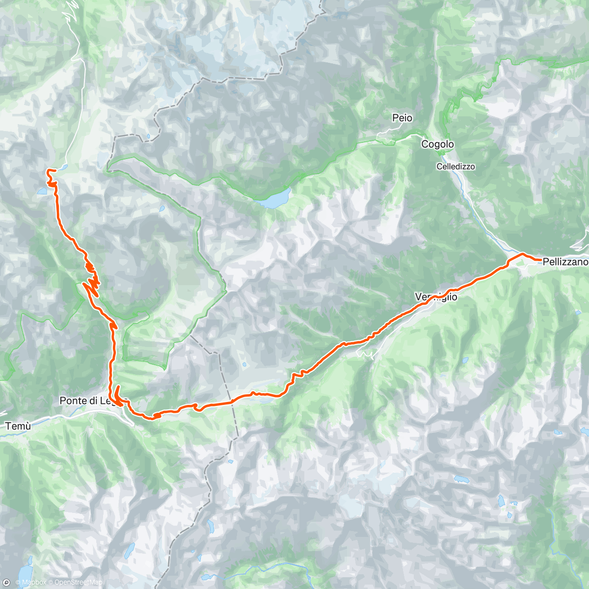 Map of the activity, Gavia con il Physio💥