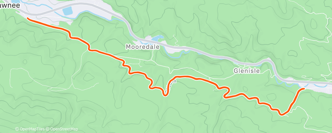 Peta aktivitas, Crusin with the boys