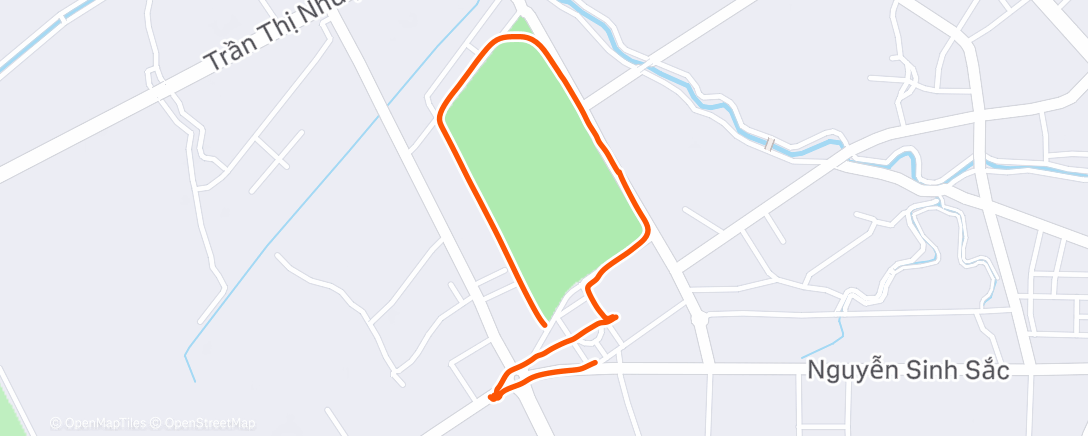 Карта физической активности (Morning Walk)