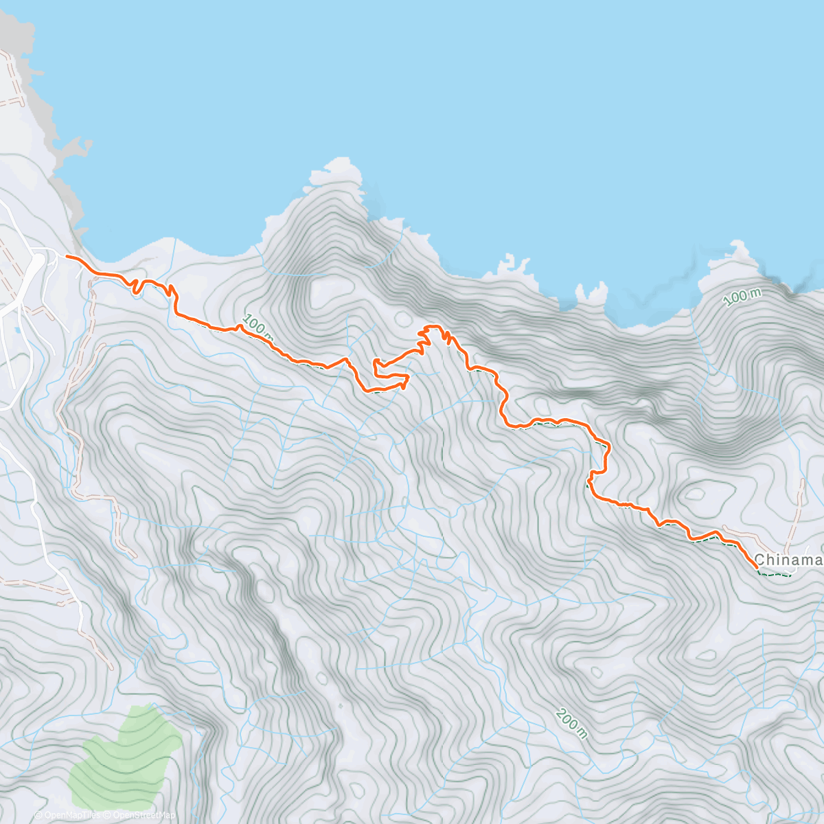 Map of the activity, Vertical k42