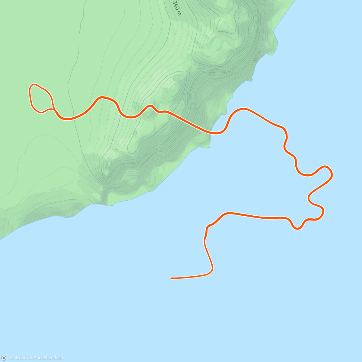 Mapa de la actividad, Zwift - Pacer Group Ride: Tempus Fugit in Watopia with Jacques