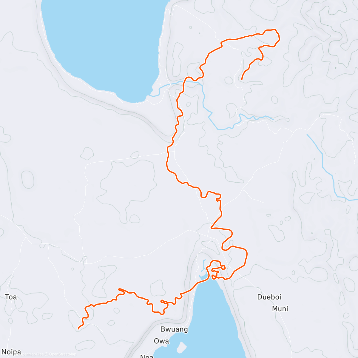 Карта физической активности (Lunch ✌️ Zwift ride)