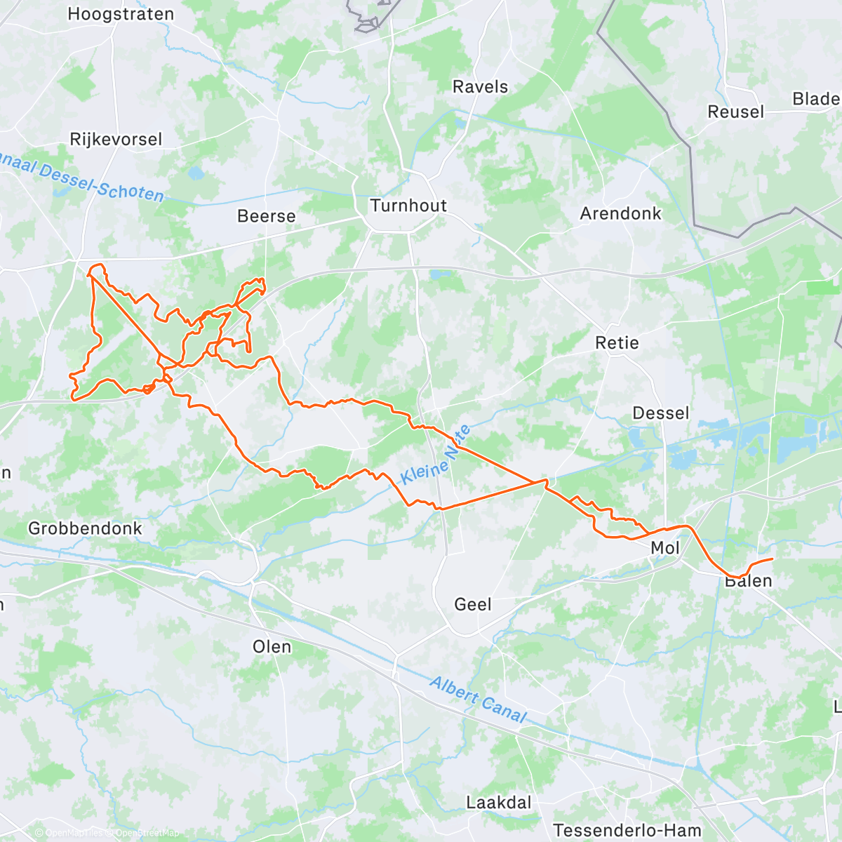 Peta aktivitas, Costa Blanca❄️🥶