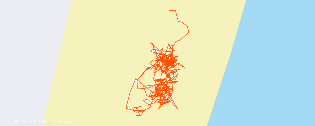 Map of the activity, Lunch Racquetball