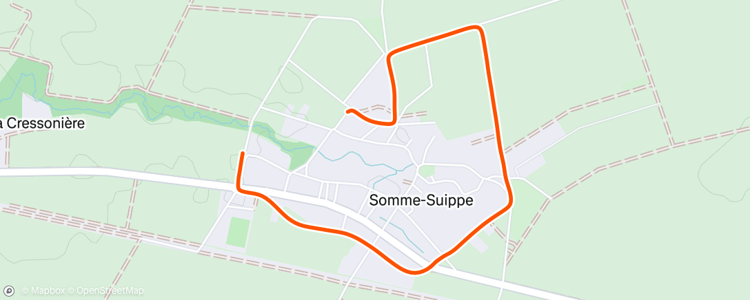 Mappa dell'attività Blablarun avec Soline à vélo 🚲