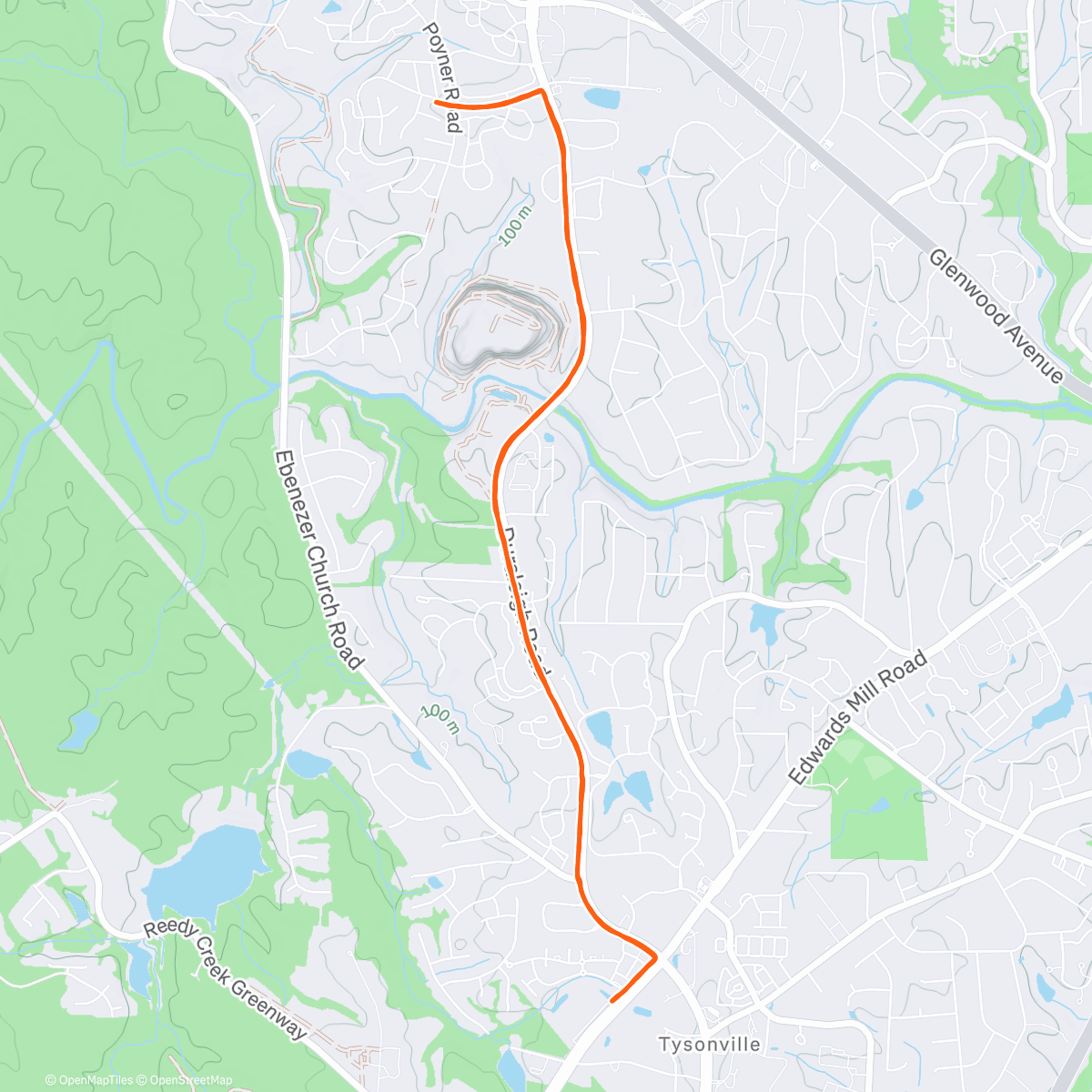 Map of the activity, Sunset Limited