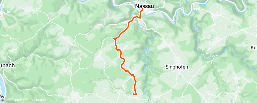 Map of the activity, Von Nassau 🍕 heim gerollt.