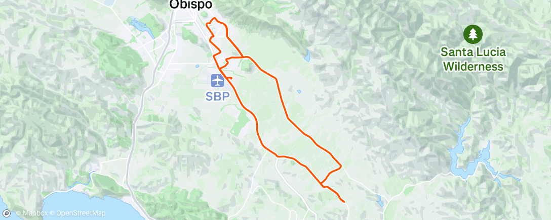 Map of the activity, Morning Ride