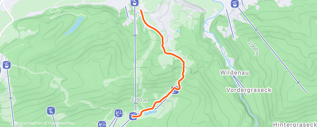 Map of the activity, Langsam ohne Helm🤓