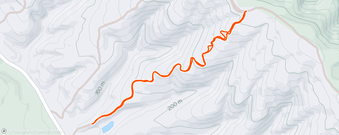 Map of the activity, Bolinas Ridge Hike