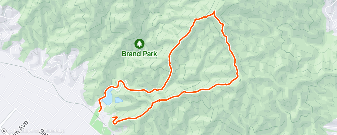 Map of the activity, Another hike with my son !