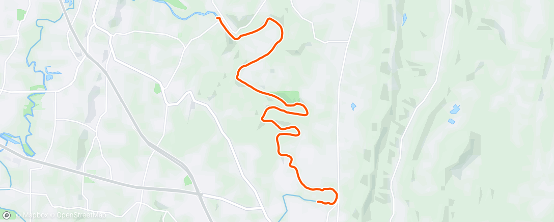 Map of the activity, South Chick with Paddle Georgia