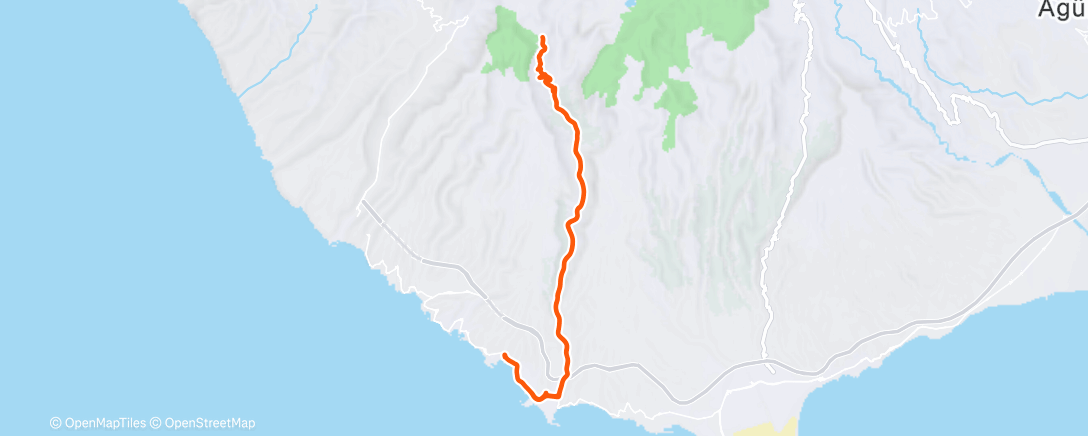 Map of the activity, Lunch Ride