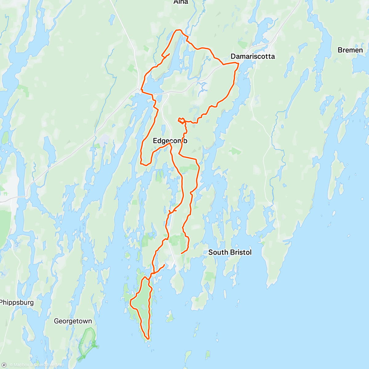 Map of the activity, I reckon 99% humidity