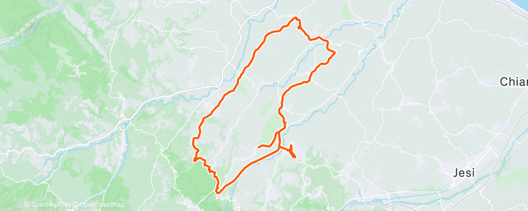 Map of the activity, Borghi e Castelli