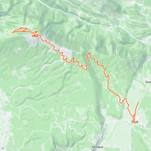 Sunday July 17 Sault to Mont Ventoux | 64.1 km Cycling Route on Strava