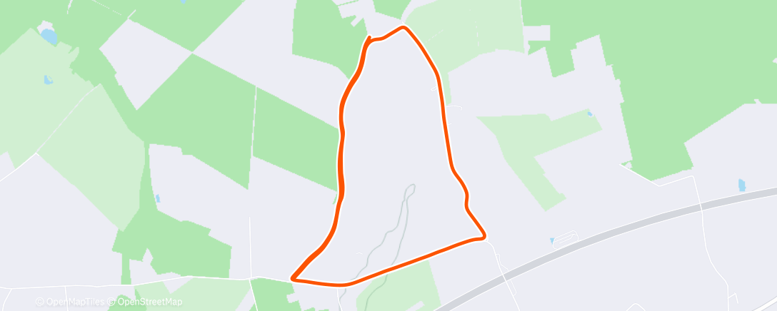 Map of the activity, Footing