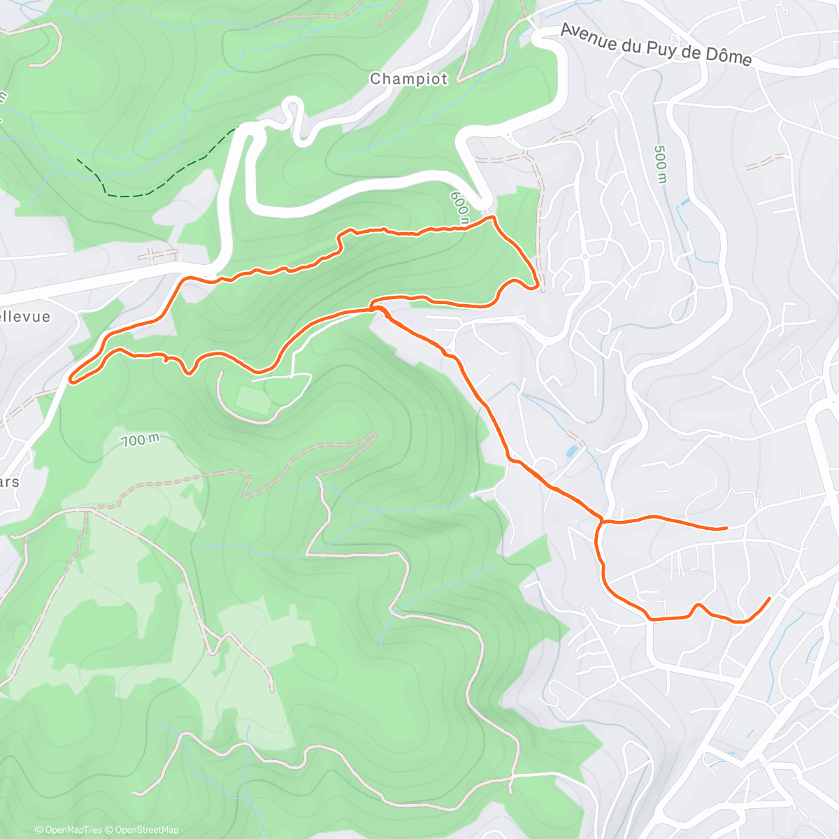 Map of the activity, Gros cailloux gros trou