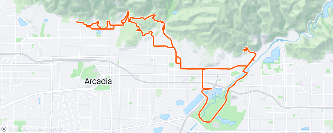 Map of the activity, Morning Ride-