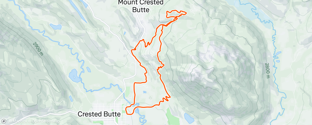 Map of the activity, Afternoon Ride