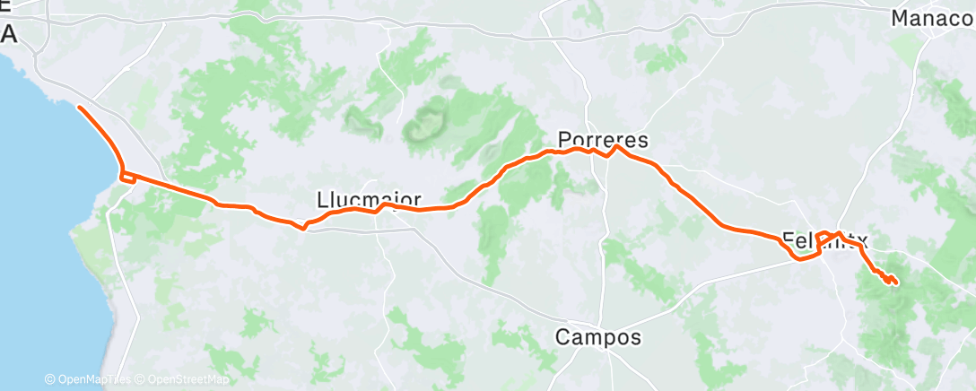 Map of the activity, Turen va mer innholdsrik enn løypa