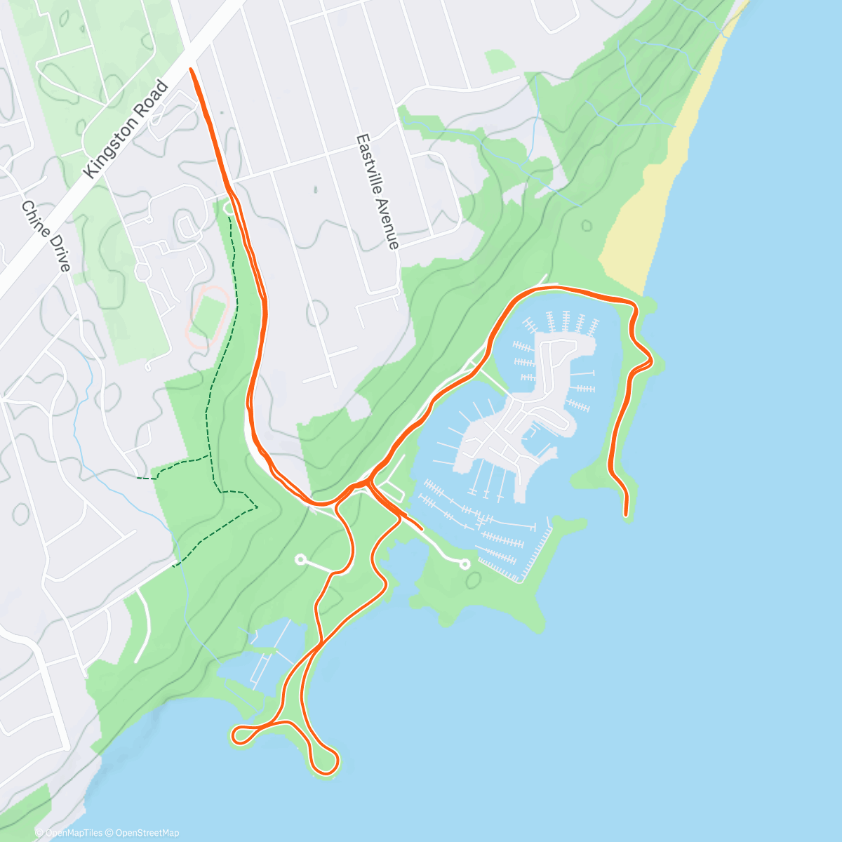 Map of the activity, Blowin’ in the Wind