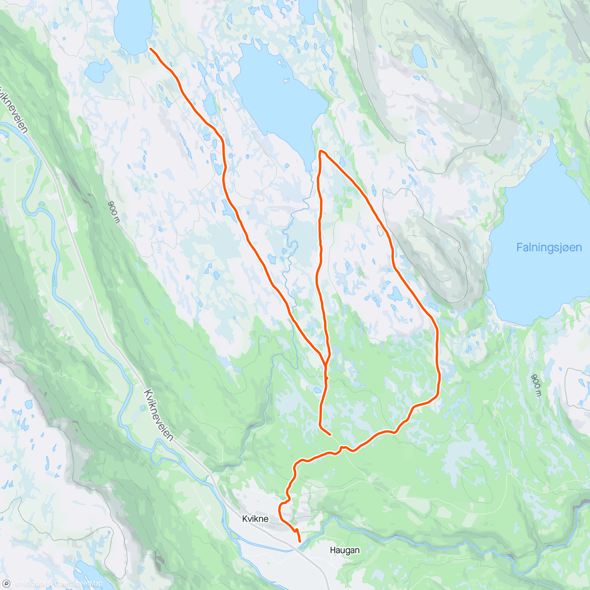 Map of the activity, Magisk dag, Kvikne Øst