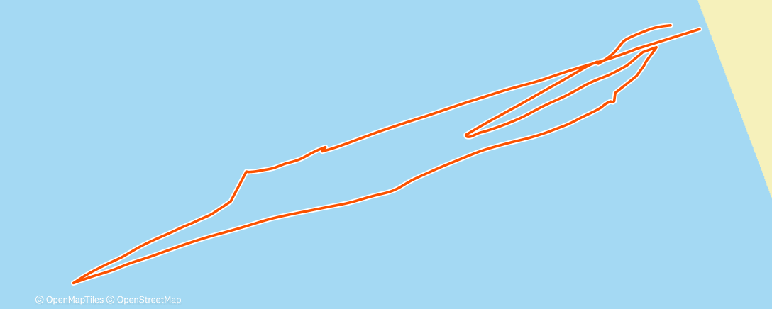 Карта физической активности (Afternoon Swim)