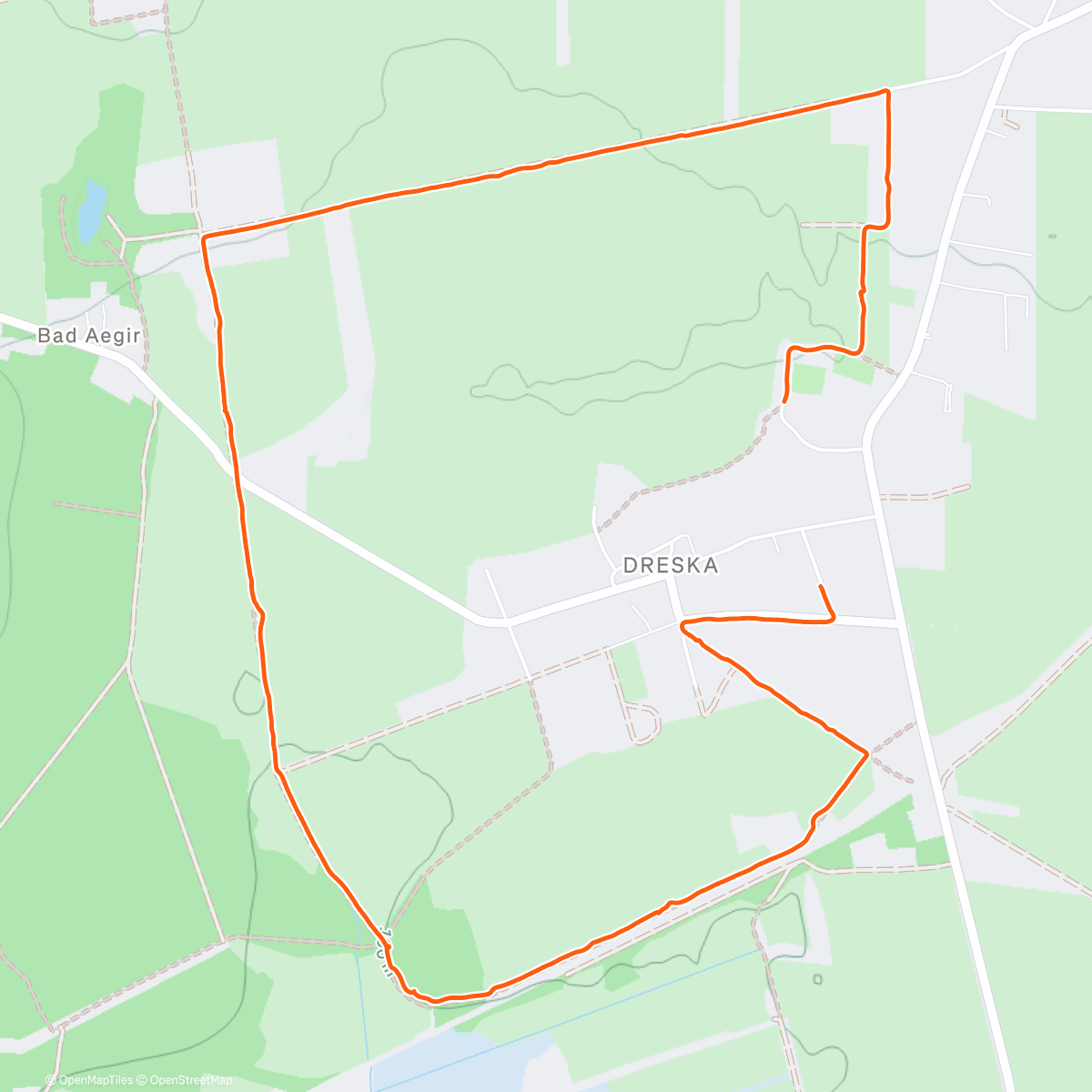 Map of the activity, Heimatlauf 🐕 🏃‍♀️