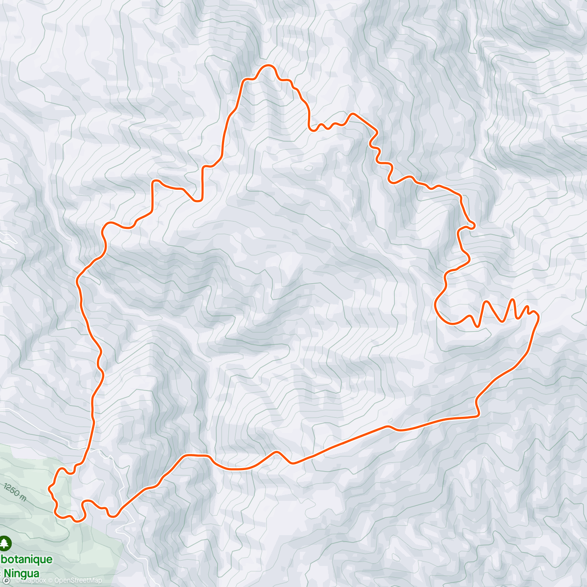 Map of the activity, Zwift -in France