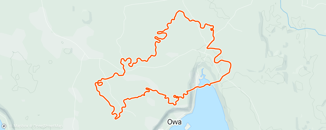 Map of the activity, Zwift - 6x2 VO2 Max in Makuri Islands