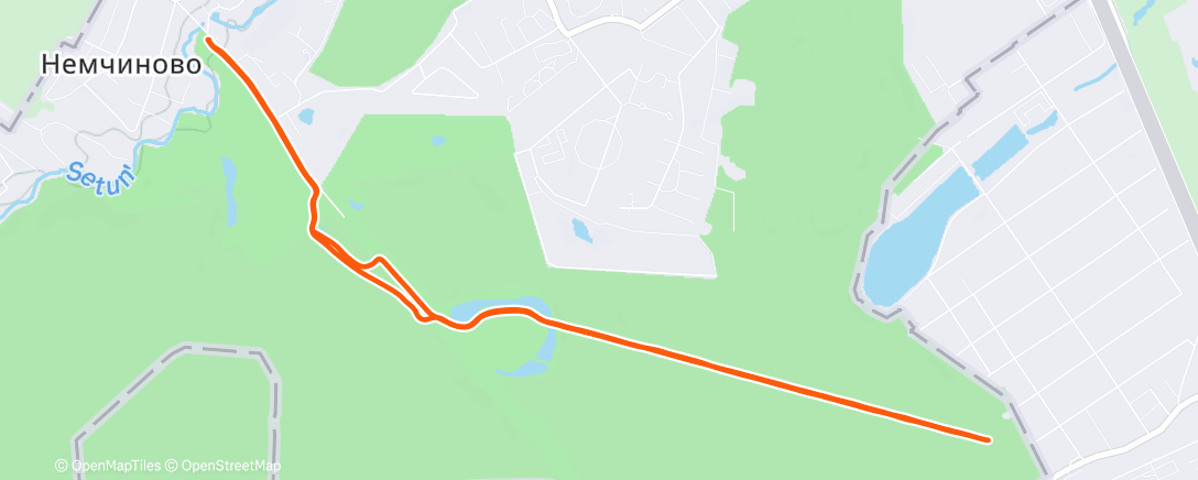 Карта физической активности (Мещерский)