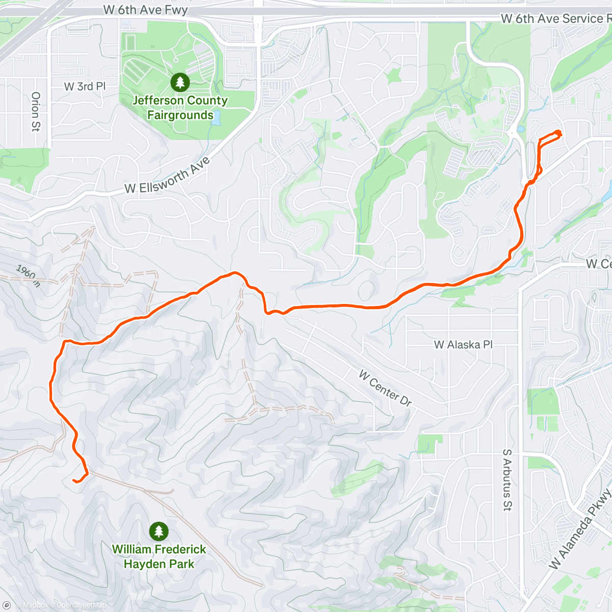 Map of the activity, GreenMTN