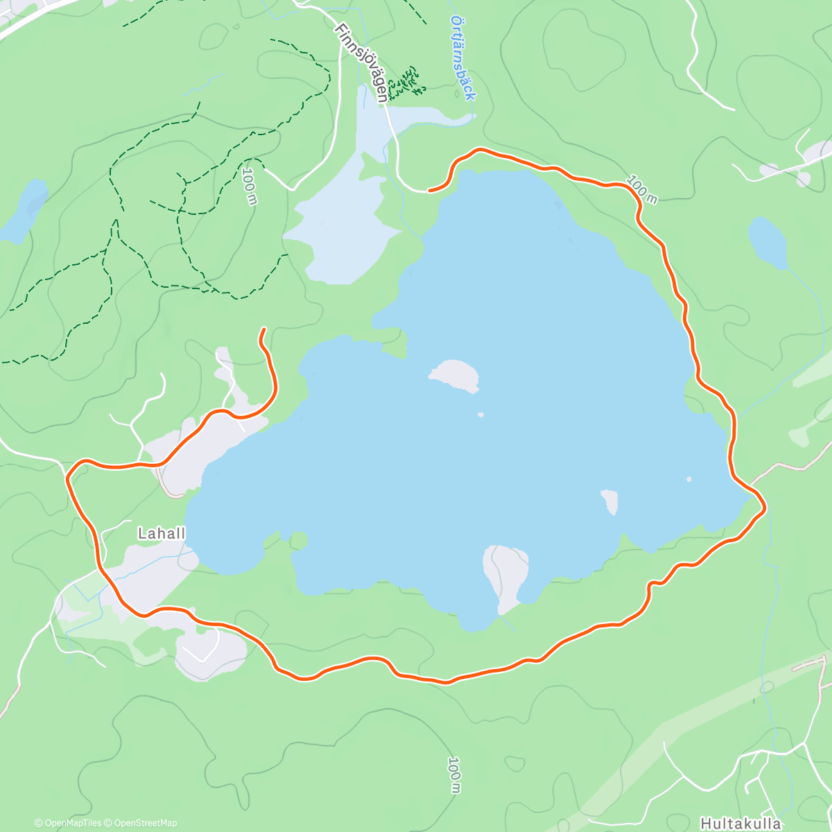 Map of the activity, Julruset 2025