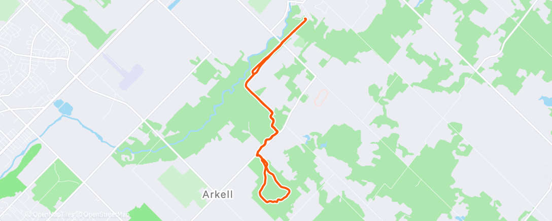 Map of the activity, 3: Starkey