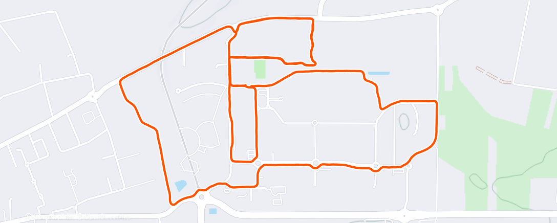 Map of the activity, Méga light avec la pouliche