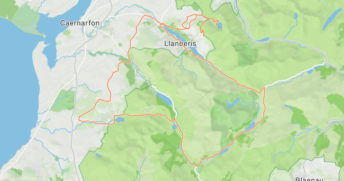 Marchlyn Mawr, Surge Pool and Beddgelert Loop. | Strava