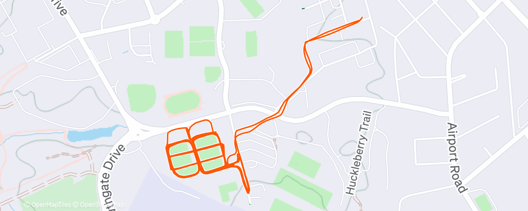 Map of the activity, Just made stuff up as I went