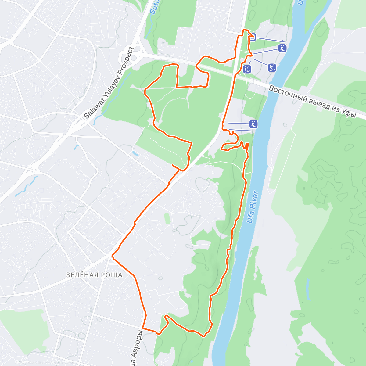 Карта физической активности (80min_💚125-135)