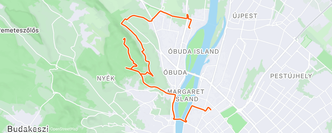 Map of the activity, Háháhá... Há' esesté MTB