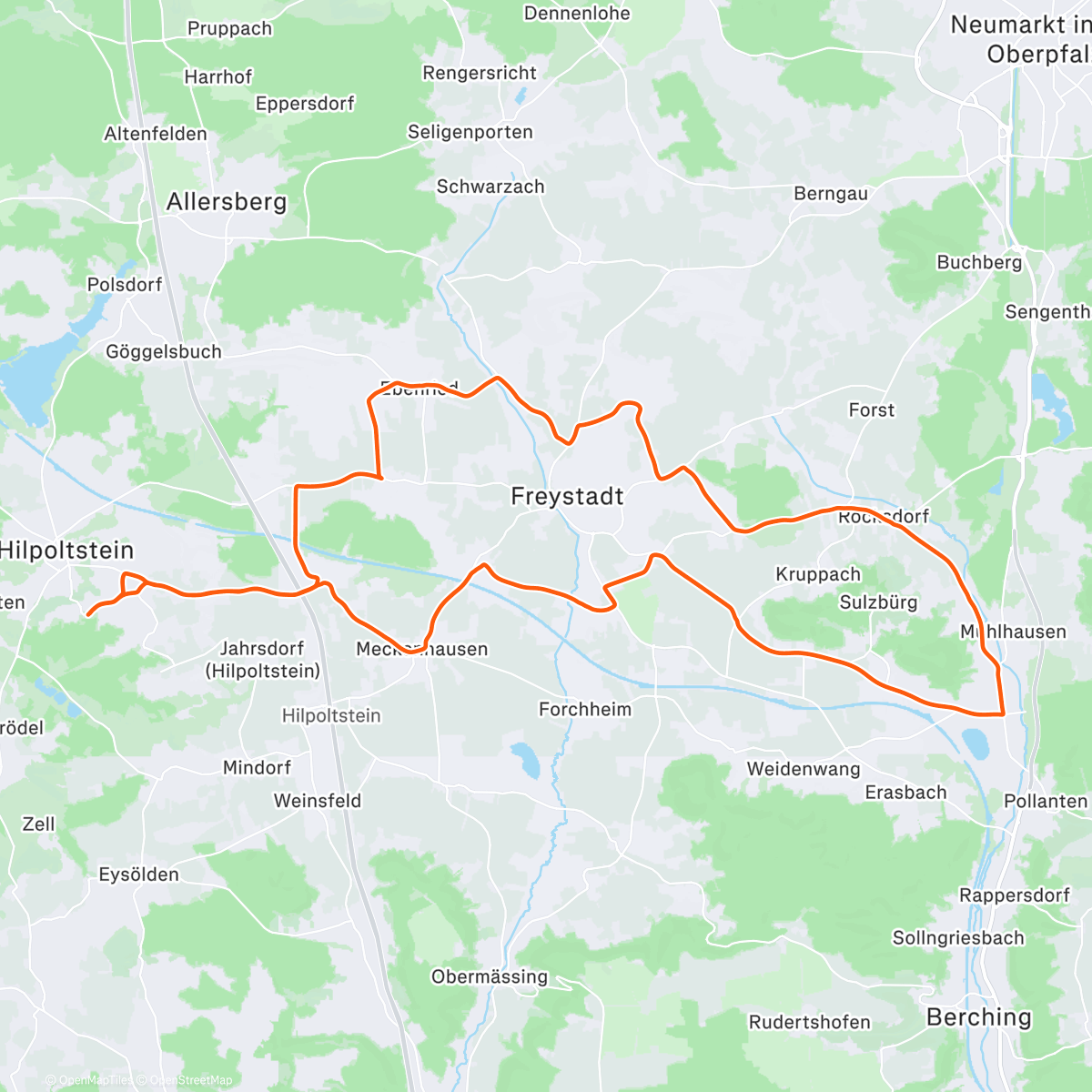 Map of the activity, Sunrise 🌄 💡🚴🏻‍♂️🥶 CX