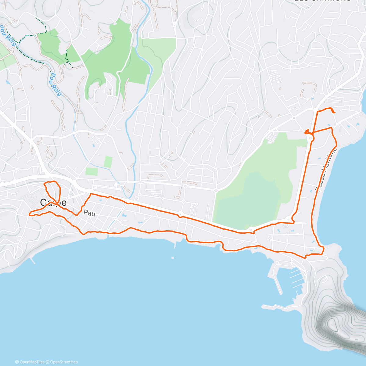 Карта физической активности (Podobno w Rzymie napadało gradu aż po kolana)