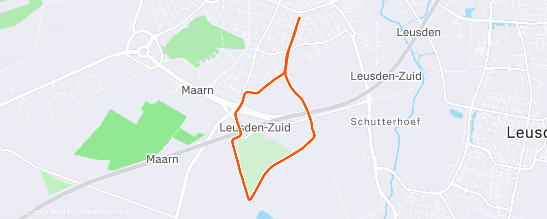 Map of the activity, Easy