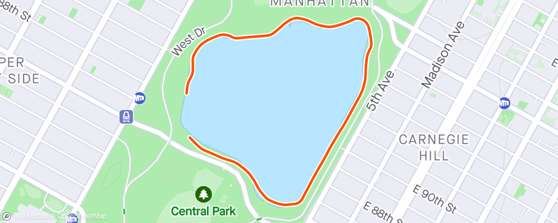 Map of the activity, Zwift - The 30/40 Remixed #1 in New York