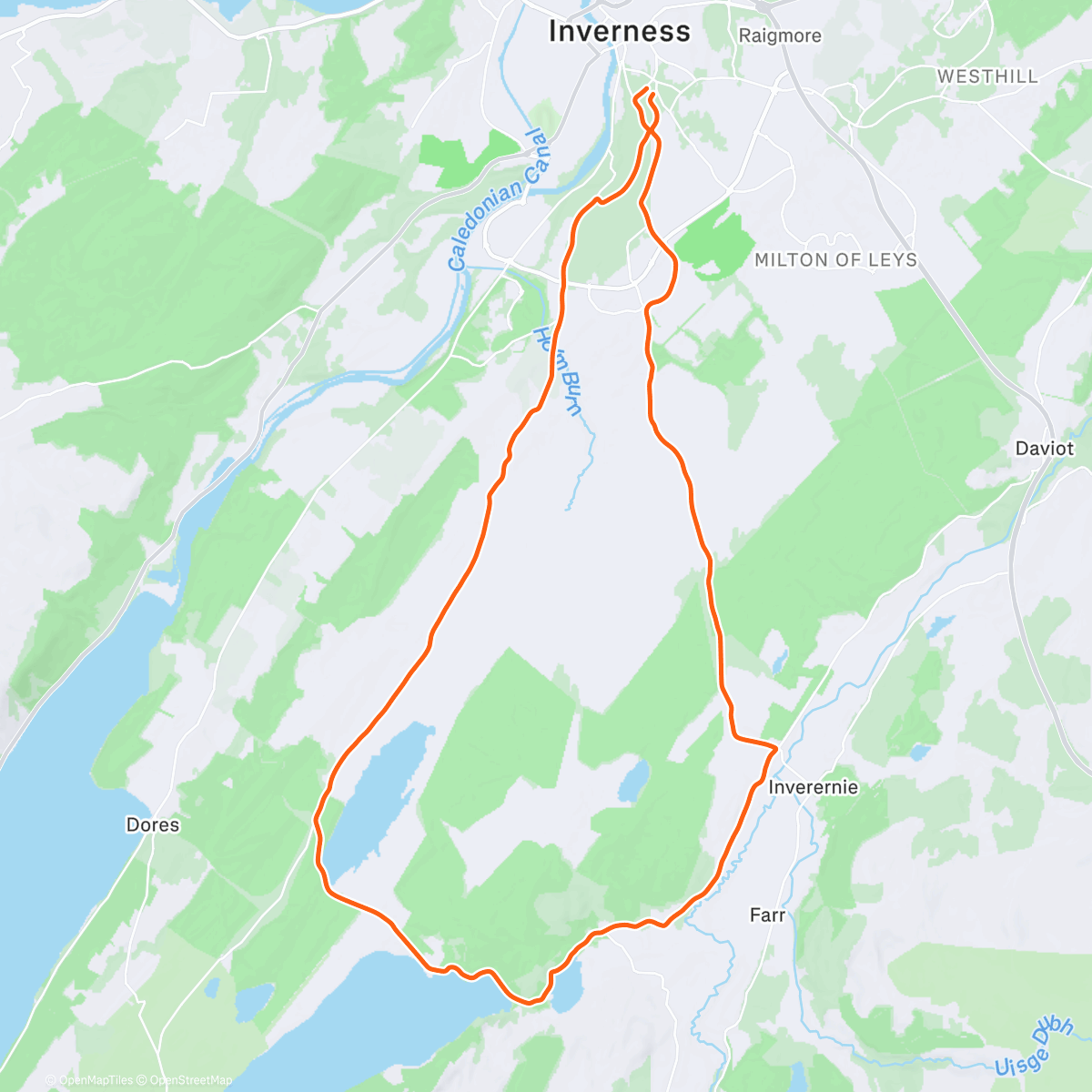 Map of the activity, Stunning