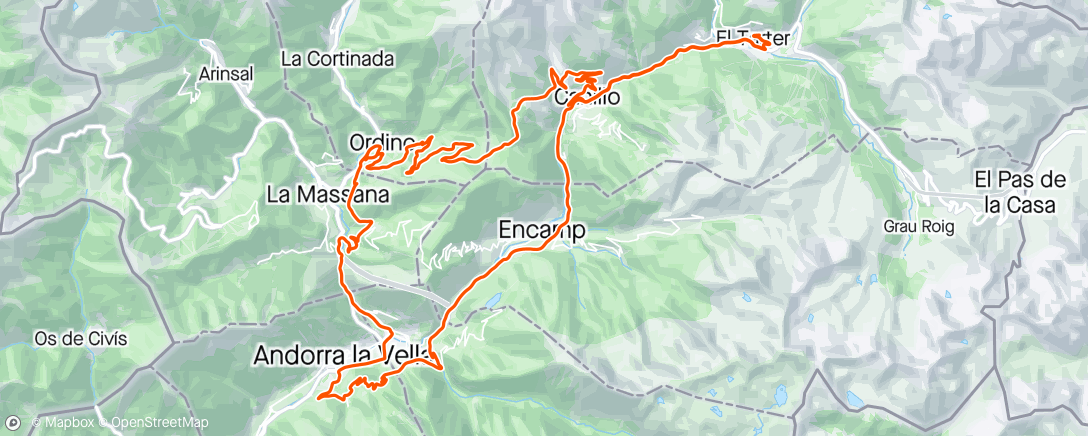 Map of the activity, 🇦🇩 En Primavera 🌼☀️🤩