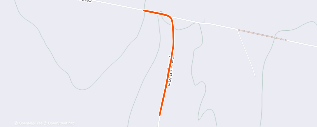 Map of the activity, Morning Walk