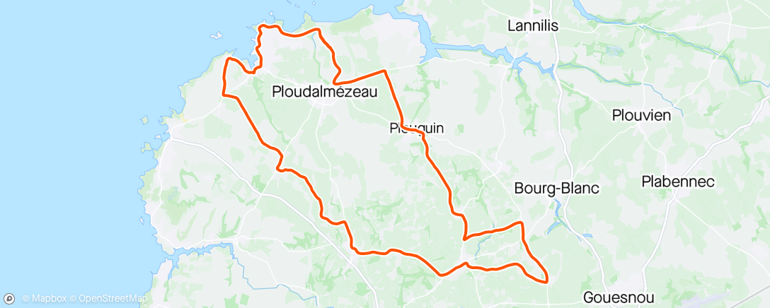 Map of the activity, 2H avec Bruno