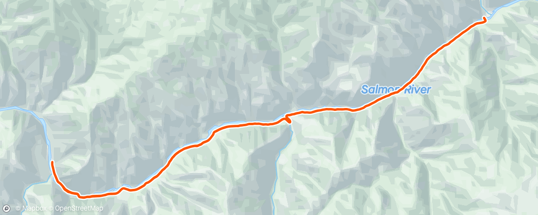Map of the activity, [FulGaz] LOOP: Salmon River Part 2 - Gravel