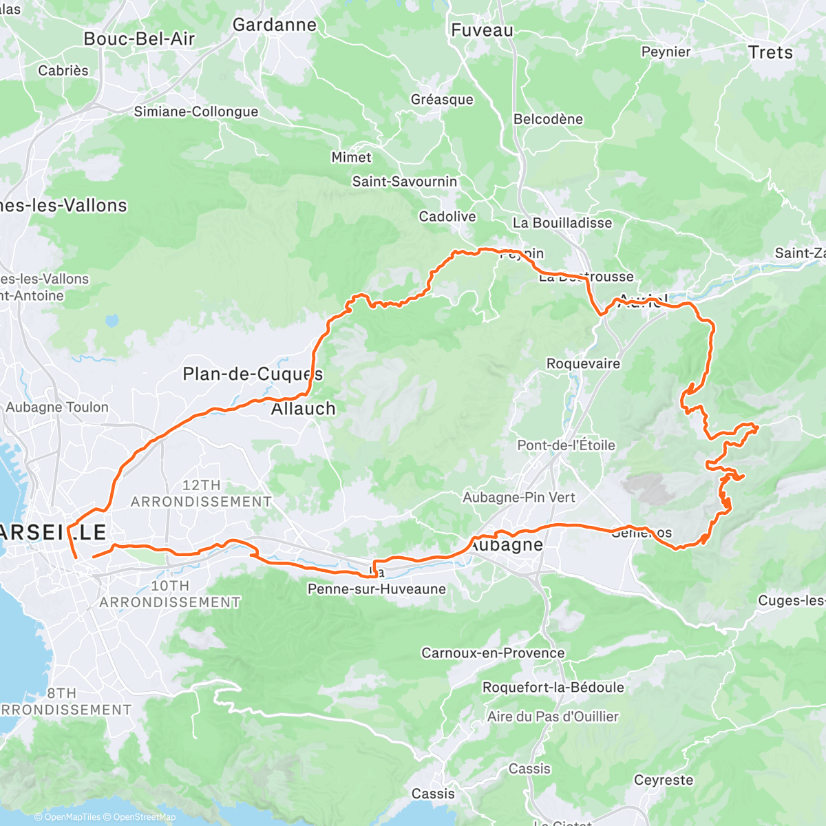 Map of the activity, Magnifique!! 😍